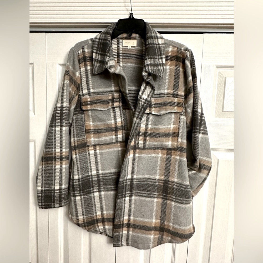 Flannel Shacket (shirt/jacket)